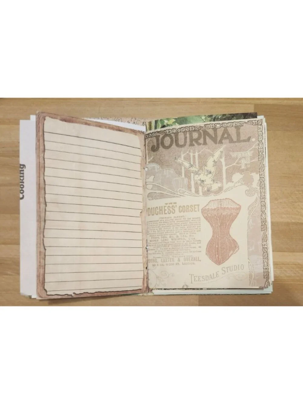 Handmade junk journal